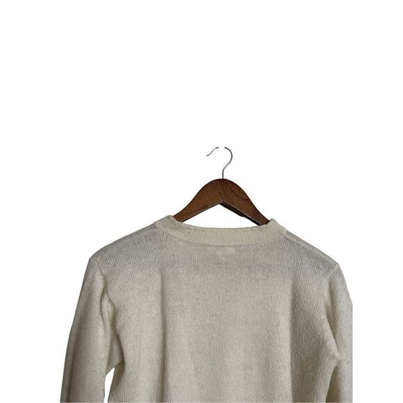 OZMA Cream Crew Neck Sweater - Picture 9 of 10
